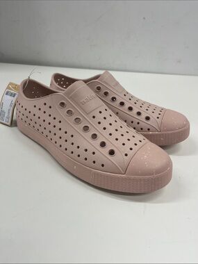 NWT Native Shoes Jefferson Bloom Chameleon Pink Shell Speckles Women’s Size 7
